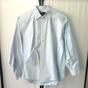 Vineyard, vines, men’s button-down dress, shirt, size medium